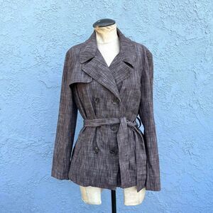 Sandro Women's Jacket trench Blazer size Medium